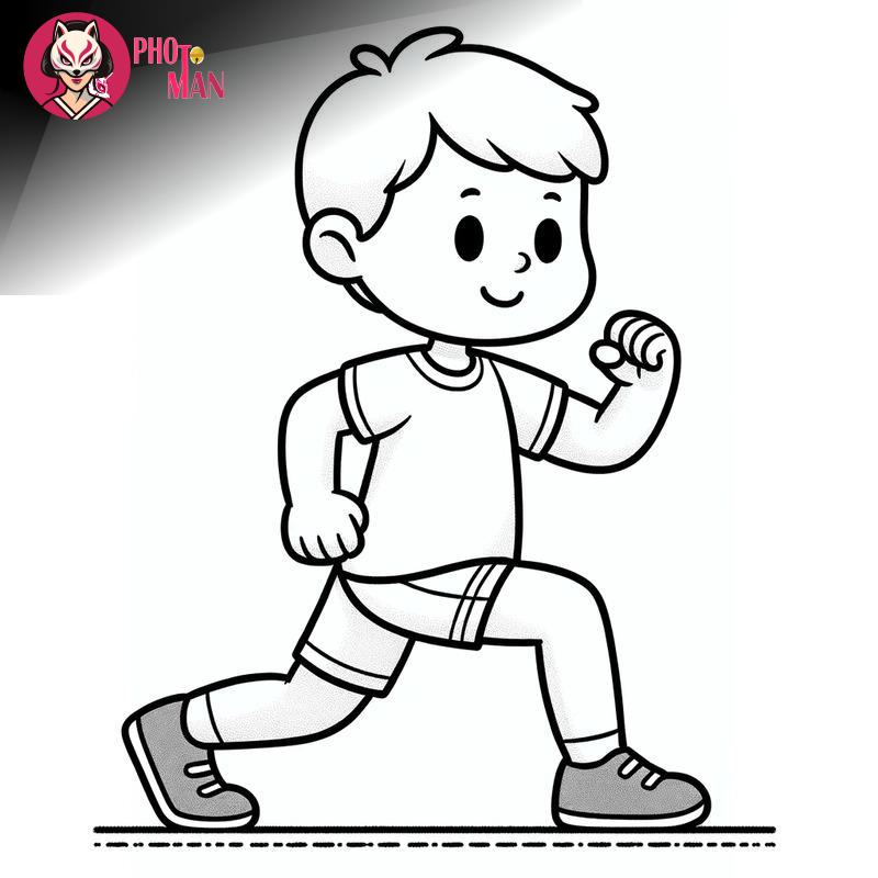Mẹo Hay Giúp Bé Tô Màu Tranh Thể Thao Hiệu Quả